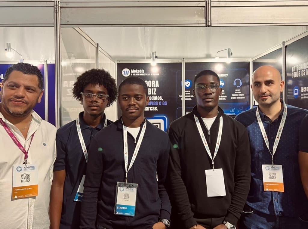 Visita Institucional da Africell ao Stand do Mokobiz no Angotic: Sinergias para a Economia Digital