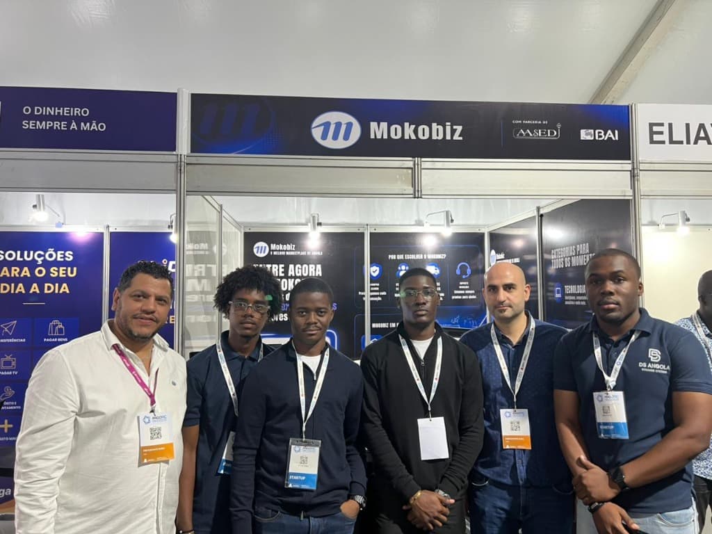 Stand oficial do Mokobiz recebendo comitivas empresariais no Angotic